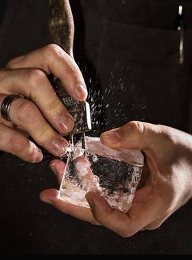 调三头锥冰锥圆冰FXC器球器凿冰三叉戟分酒器销冰器冰冰叉