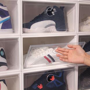 架子家用20个鞋装鞋抽盒收纳盒透明屉子网红鞋式柜鞋架IBK省空间