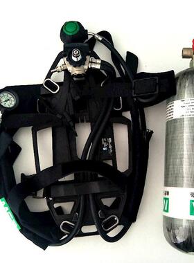 MSAX2100正压式空气呼吸器B7TIC6/梅思.8L碳A纤维气瓶1016759