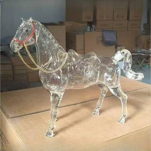 十二生套肖装 马型泡酒瓶马硅成功造型醒酒器高硼酒瓶动物MAXINGJP