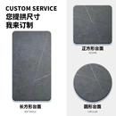 面岩板桌面面家用餐桌茶板几电视柜亮光见详情岩板面吧台鞋 柜现现