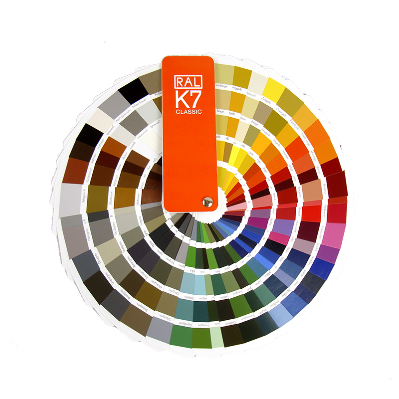2022新版rl劳尔K7色卡劳式色卡标准油漆涂料欧标色卡高光21