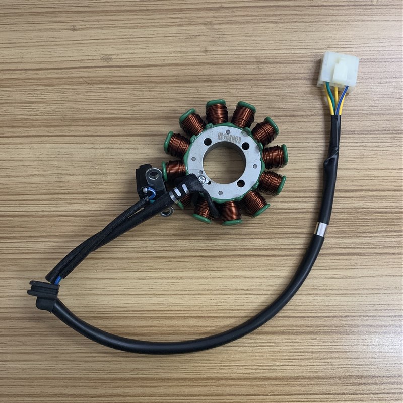 银钢电喷YGF200发动机拿铁铁甲骑兵怪兽巡逻者磁电机线圈定子组件