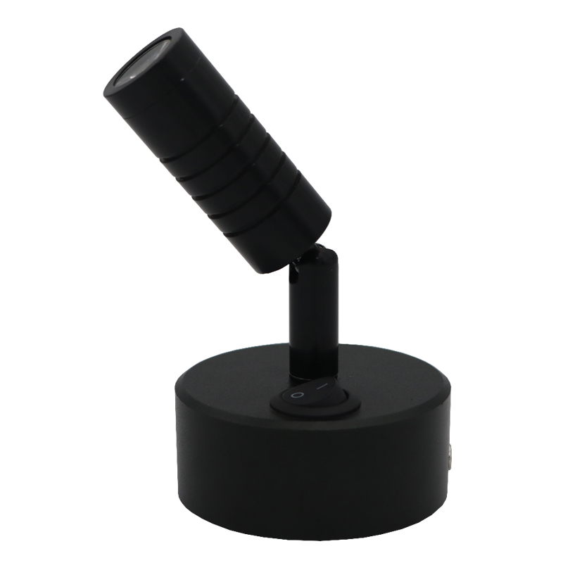 led充电灯可移动珠宝柜台小射灯超亮吸顶展厅展示柜商用无线射灯