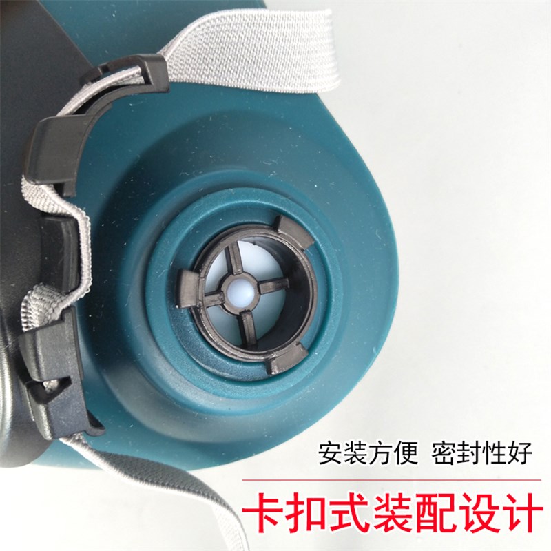 Pintwy102防毒面具 佰得威硅胶防护面罩喷漆工业防尘