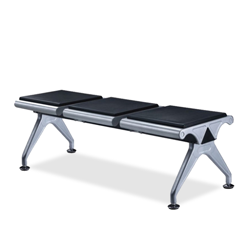 3人位连排椅医院银行车站等候椅机场椅长排椅无靠背候诊椅椅子