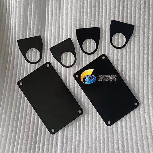 5052铝板来图加工定制黑色铝标牌铭牌diy激光切割镭雕CNC车床0.5
