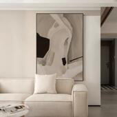 黑白灰象客厅装 背饰画现代简办公室壁画抽入TYRE 293户玄关沙约发