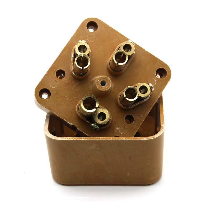 华峰 工业插座插头三相四线 玻璃钢100大电流V大功率阻燃公母