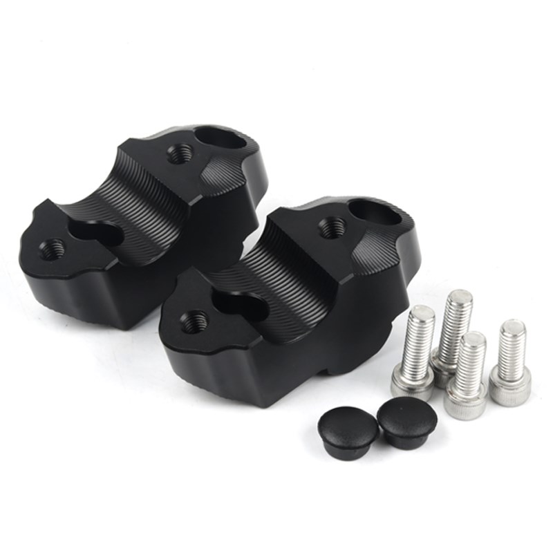 适用奔达黑旗0增高码改装手把加高后移器金吉拉车把升高配件