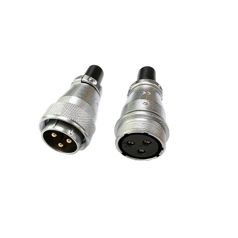 威浦航空插头插座WS28 针1芯20芯2针2芯 工业接头空中连接器