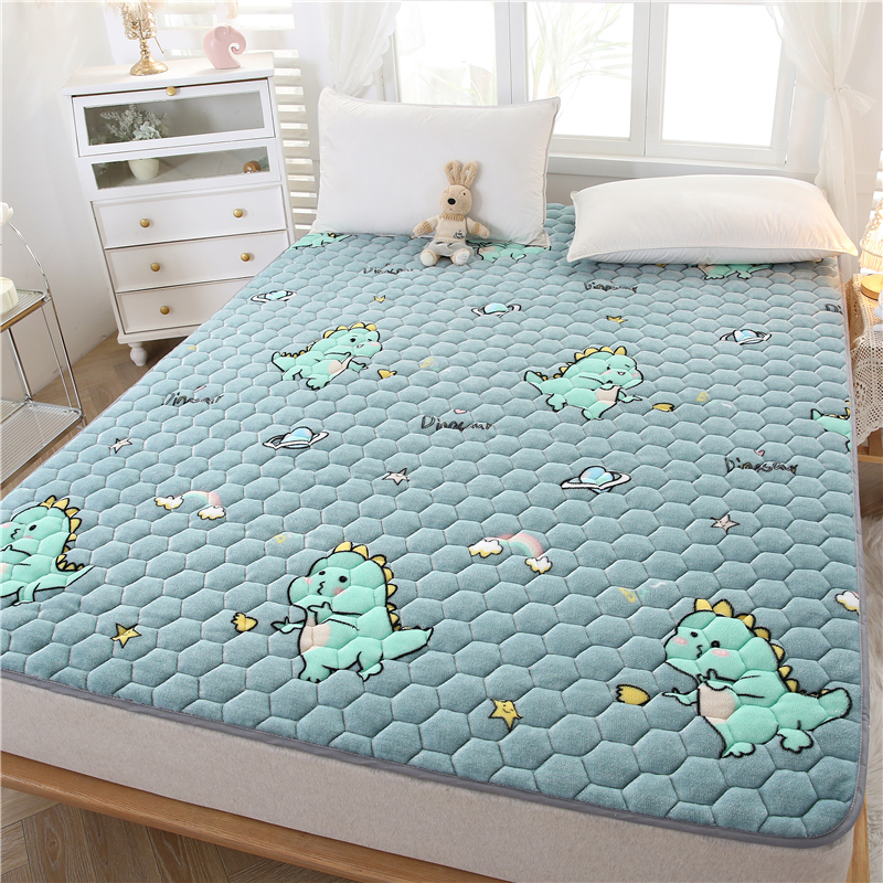 冬季加厚保暖类毛毯床上用珊瑚绒毯子防滑法兰绒床单绒毯