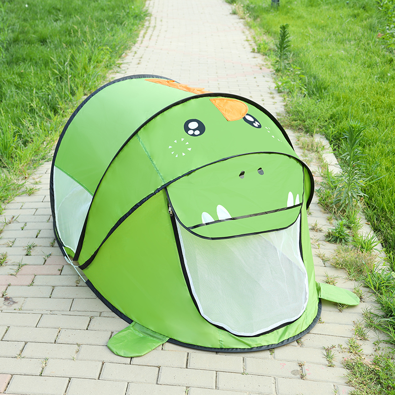 室内儿童游戏屋玩具城堡男孩女孩卡通小恐龙海洋球免安装玩具帐篷