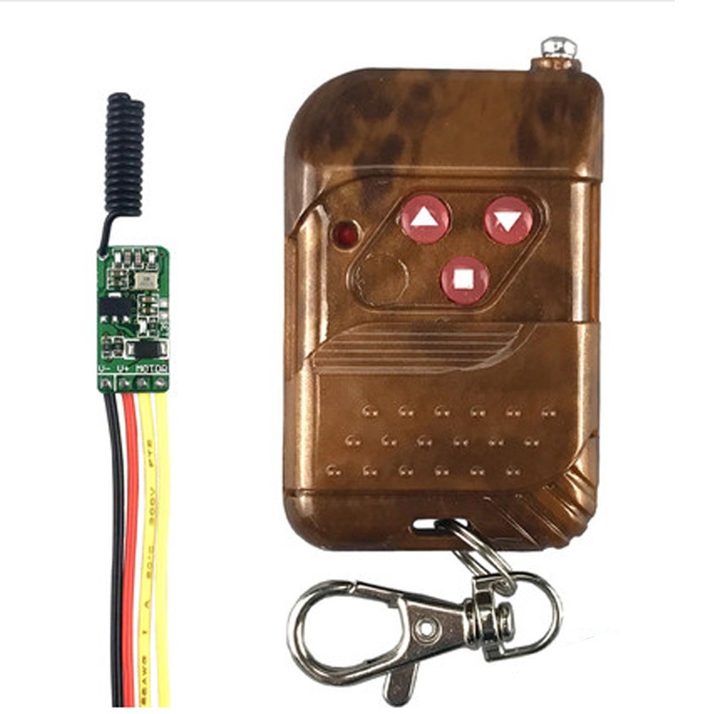 兼容N20 370 5减速电机微型无线遥控正反转停止模块 耗电小