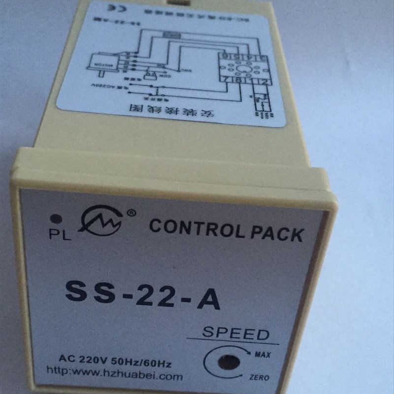 SS-22-A,调速器,分体式卡轨式安装简易,外部电位器调速稳定。