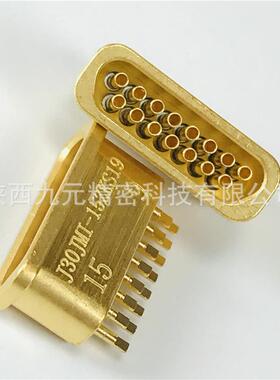 3J-0J-15TJ-Q60A-200MMJ30JMI15ZKS19矩形72玻璃气密封连接航插头