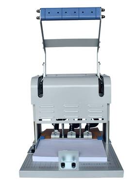 奇砚奇砚QY-40A-IX自动吸尘电动三孔打孔机A4文书A3卷宗人事档案