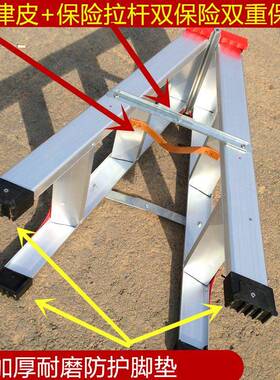 加厚人登字梯梯用折叠梯子室ORD家内登高小梯子阁楼高铝梯梯凳