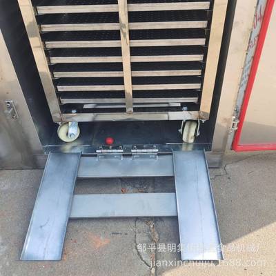 双盘门50-70馒米头蒸房带推车的电蒸防156房滴水糕蒸箱