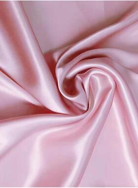 真25姆米丝素绉缎门装幅114C丝M素色桑蚕面料服床品绸缎75布料