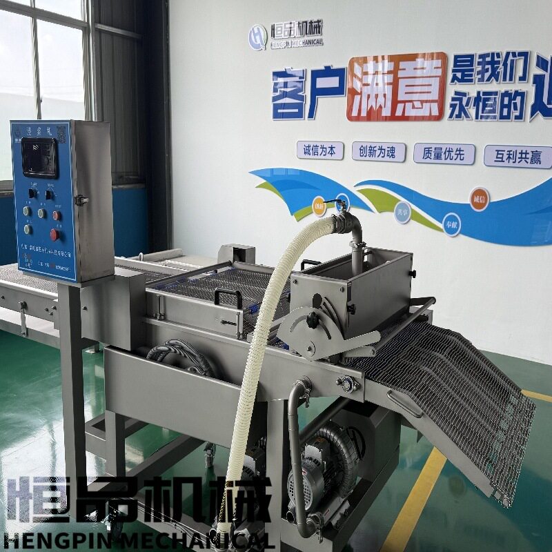 面包片上浆油炸流水设备 吐司面包上浆级 吐司面包片挂浆机