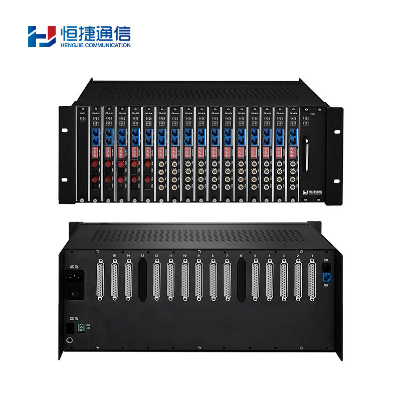 30路电话光端机 集中式电话光端机用户端FXS设备 工业级 防雷 1台