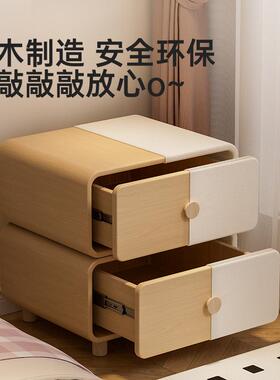 法式实木头柜2GL80580柜25新款床床床头置物储物多功能卧室边收纳