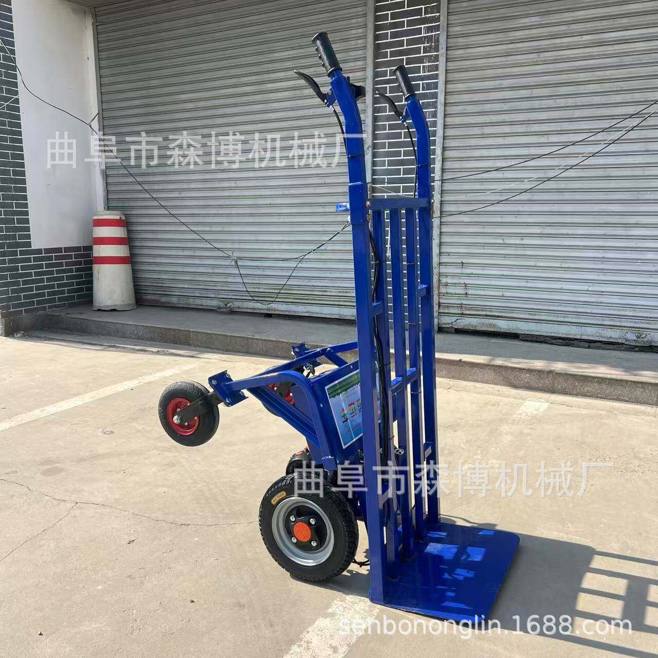 轻便小型手推电动平板车 家用农用搬运手推车 山地爬坡运输老虎车