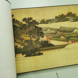 郎世宁献茧图卷书画人物长卷国画高清微喷仿古复制临摹手卷装饰画