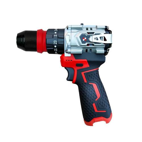 两十立红色经典款起子功双机头怪用全铝无刷锂电冲击钻多HFY能锂