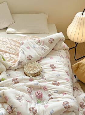 W1T小R秋可冬保暖A类针织豆豆秋冬605被柔爱清新软大豆