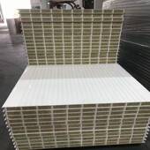 机制夹玻镁岩棉净火化板厂家芯吊顶防彩UND钢板中空玻镁岩棉洁净