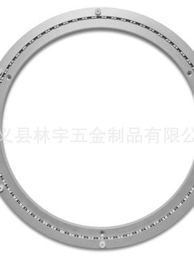 61401M铝转寸盘高品质餐桌转盘无声铝M转盘椅子转WP401盘展示架转