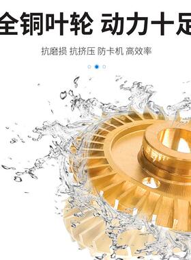 k12V4428V直流自541吸泵小型V抽水机家用t农用抽水泵不锈钢高压水