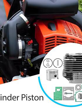 气缸活塞套件 48 毫米兼容 Echo PB-650 PB-650H PB-650T PB-651H