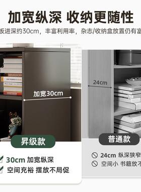 复古黑色架柜子卡莱克格子家用柜客厅餐柜IYN矮柜书落地置物架边