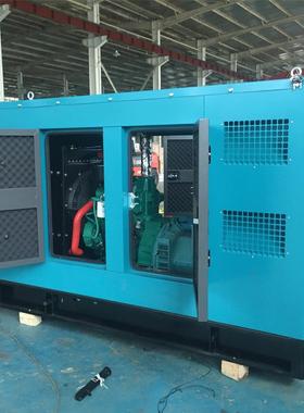 201200K发W低音发电机组500千瓦-静箱静音箱隔音罩全自动箱噪式电