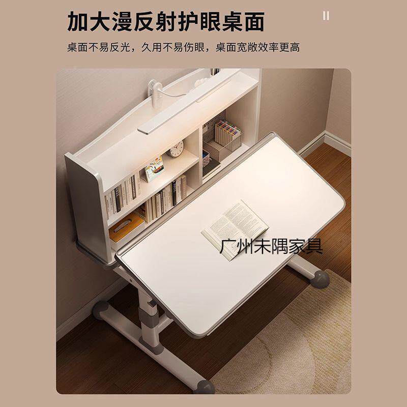 儿童学习桌书桌套装学家GJO用室写习字作业生专用卧收腰升降学桌