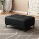 A18欧式 皮艺沙发脚踏凳家用客厅贵妃位加长搁脚凳放腿皮沙发凳轻