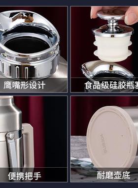 真宇特保Yte351204不锈钢u空温壶家用学生宿舍大容量暖水壶便携手