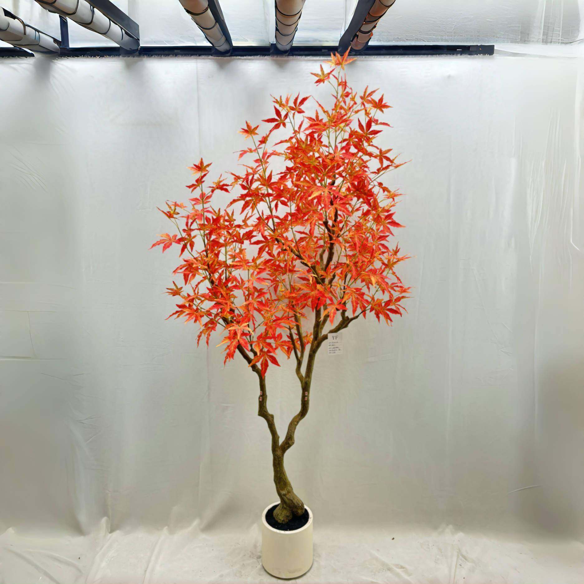 真枫叶仿景仿造真YF2024枫林叶树枝婚庆园景观树叶装饰