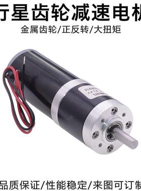 行星齿轮减速直电4机32491-31ZY12V2V永磁流可调带线速正反转大扭
