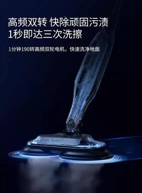 Sark鲨客蒸拖h把家用无高温手持电动952汽清洁机非雅通思