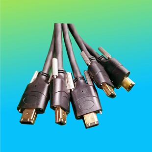 工业相机摄像机专用1394A-1394A线缆A-A两端螺丝数据线