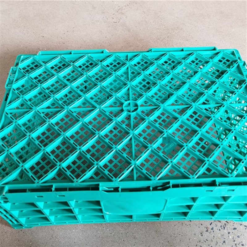 塑料可折叠篮子货架超市水果商店展示篮蔬菜周转框架桌子展示篮可