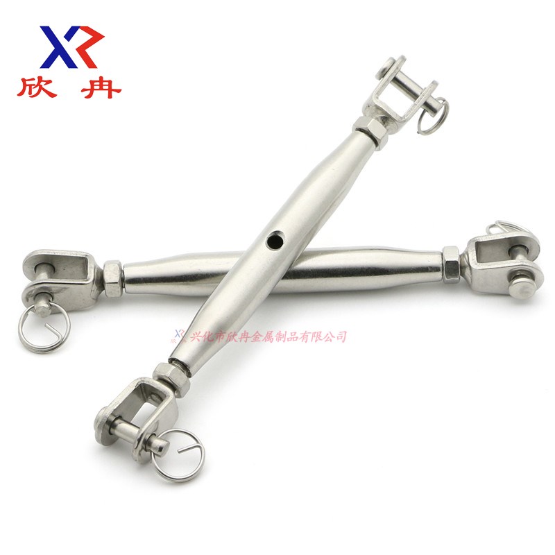 欣冉30不锈钢封闭花兰螺丝 钢丝拉紧器紧绳器 闭体花蓝螺栓M20