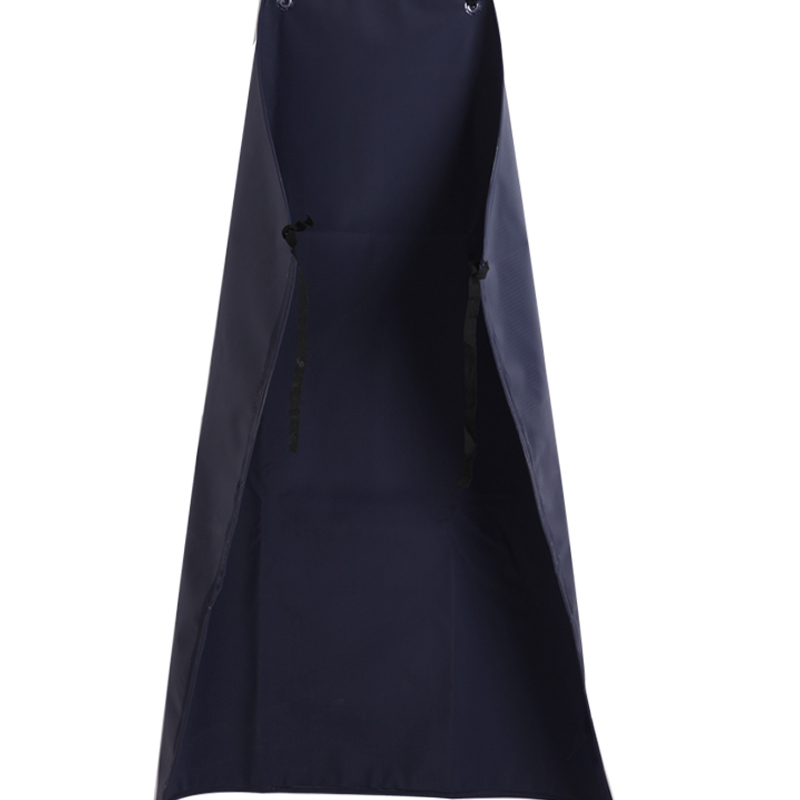 pvc长款加厚工作服耐酸碱耐油耐磨屠宰场石材加工围裙防水女