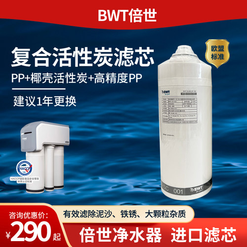 BWT倍世滤芯BRO5H01-2  RO反渗透滤水机净水器耗材  进口欧盟认证