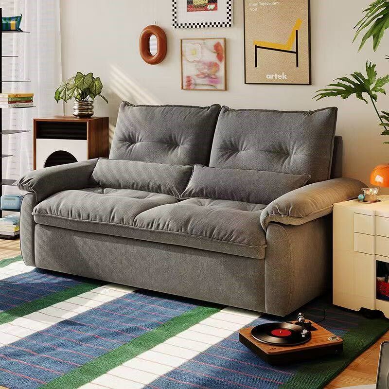 2025年新款一体两用客厅沙发床可以长期睡小户型二合一抽拉床新型