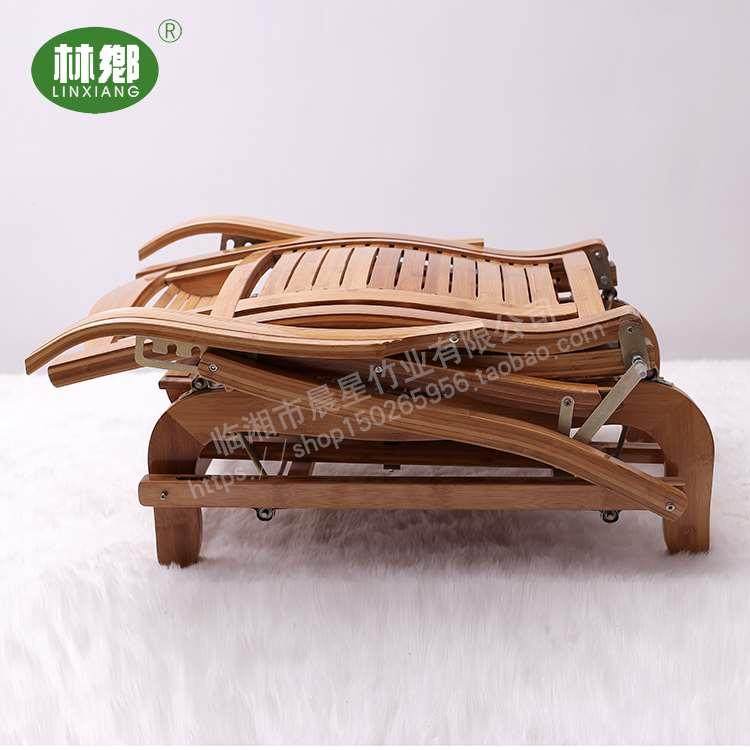 竹躺台睡椅折叠摇摇家用逍遥椅阳休闲午休午椅实DRB木老大人椅凉